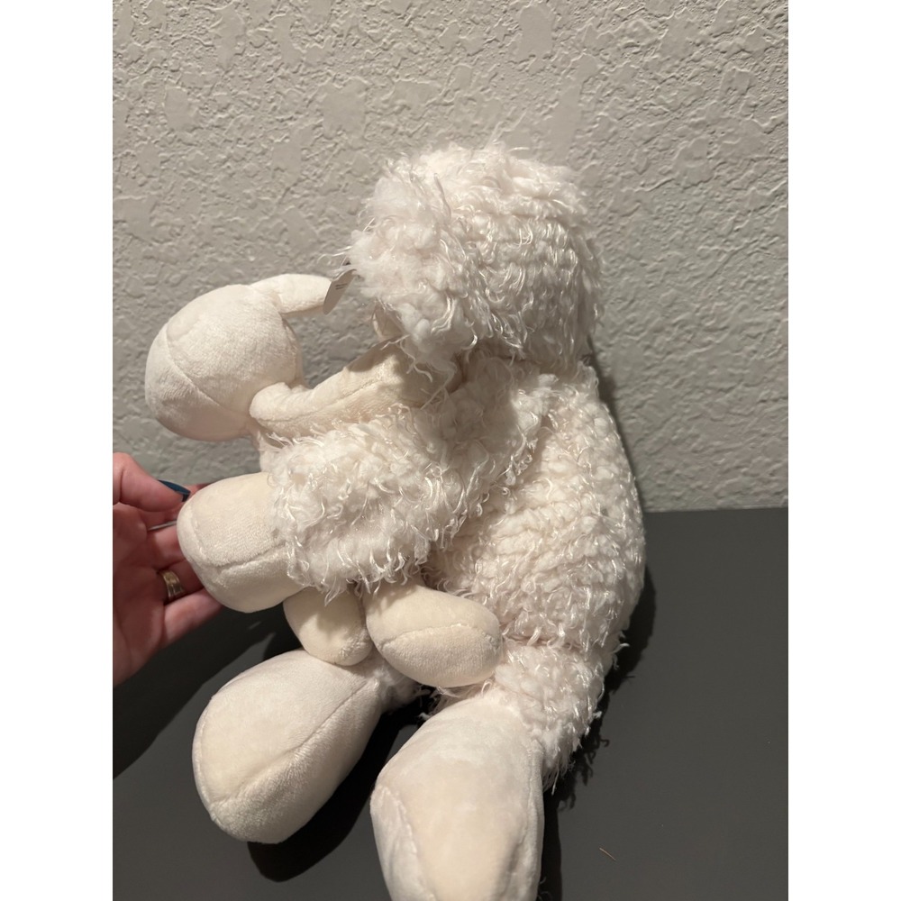 NWT DEMDACO "Wrapped in Prayer" You & Me Lamb Plush Baby Stuffed Animal 16" - Picture 7 of 12